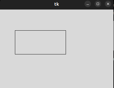 tkinter simple output example